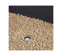 Westport Lighting Coastal Tenby Round Recessed Ground Light - Matt Nickel