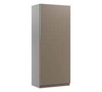Westport Matt Stone Grey Bathroom Single Wall Cabinet (H)72Cm (W)29.5Cm