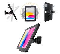 WeSTRUGGLE on Wall Mount Bracket for 2025 iPad 11"(A16) 11th/ 2022 iPad 10.9" 10th Gen.,Excluding Other 10.9"/11",with Anti Theft Lock & Key,Rotate Arbitrary Adjustment Angle,Metal(Black)