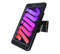 WeSTRUGGLE On Wall Mount Bracket Stand for iPad mini 7 A17 Pro 2024/ iPad mini 6 2021 8.3",with Anti Theft Security Lock & Key,Rotate Arbitrary Adjustment,Multi Angle,Metal,(Black)