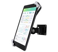 WeSTRUGGLE Tablet Wall Mount Holder with Anti Theft Lock,Rotate Design,Multi Angle,Bracket for Most 8 to 10.4 Inch,and for iPad 7.9" 8.3" 9.7" 10.2" 10.5" 10.9"& 11",Galaxy tab,& More,(Silver)