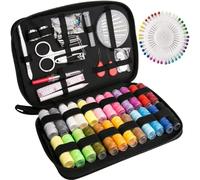 Westspark Sewing Supplies Kit, Professional Sewing Kit with Case, Travel Sewing Set with Scissors, Threads, Needles Etc for Beginner, Travel, Adults, DIY and Emergency Use