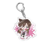 westtrend Detective Conan Keychain Conan Edogawa Acrylic Pendant Heiji Hattori Keychain Kaito Kuroba Ai Haibara Key Ring Tooru Amuro Case Closed Ornament Novelty Gift Accessories