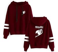 westtrend Japanese Anime Fairy Tail Hoodies for Unisex Harajuku Casual Sweatshirt Pullover Long Sleeve S-4XL