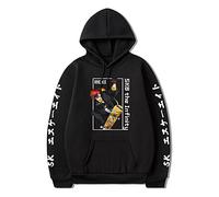westtrend SK∞ The Infinity Hooded Casual Sweater Langa Reki Miya Shadow Long Sleeve with Kangaroo Bag Anime SK8 The Infinity Hoodies SK8 Friends Jumper