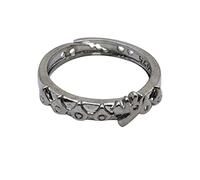 westtrend The Seven Deadly Sins Ring Meliodas Tattoo Sign Dragon Cos Adjustable Ring Anime Jewellery