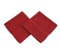 Westward Ho! 2 Pack Face Towels - Super Soft 100% Combed Cotton, 390 GSM, Highly Absorbent & Gentle on Skin, 30cm x 30cm, (Burgandy)