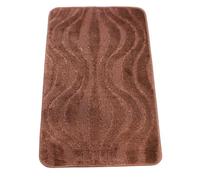 Westward Ho! Evelina Bathroom Bath Mat - 1 Piece Soft & Durable Polypropylene Rug - 50 x 80 cm Non-Slip, Quick Dry - Brown