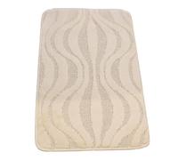 Westward Ho! Evelina Bathroom Bath Mat - 1 Piece Soft & Durable Polypropylene Rug - 50 x 80 cm Non-Slip, Quick Dry - Cream