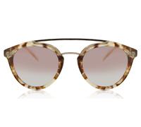Westward Leaning Double Bridge 05 Womenâs Sunglasses Gold Size 51