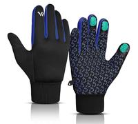 WESTWOOD FOX Kids Winter Gloves - Thermal Warm, Windproof & Water-Resistant Outdoor Gloves with Touchscreen Fingertips & Anti-Slip Grip for Boys & Girls (Blue, XS)