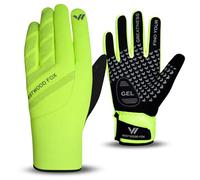 WESTWOOD FOX Waterproof & Windproof Winter Gloves for Men & Women-Thermal Insulated,Anti Slip,Touchscreen Warm Gloves for Skiing, Cycling, Motorcycle, Running & Outdoor Sports (Neon, S)