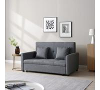 WestWood Sofa Bed Convertible Pull-Out Storage Linen 2 Seater Recliner Armchair