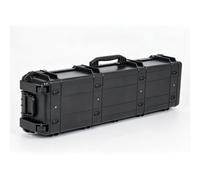 WestWood Switzer Long Hard Rifle Case with Wheels 53" Black | Built-in Wheels, Pressure-Release Valve, Secure Latch System, Lockable Design, Dustproof Protection