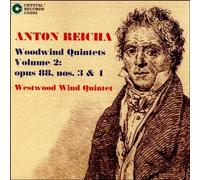 Westwood Wind Quintet - Anton Reicha Woodwind Quintets, Vol. 2: Opus 88, Nos. 3 & 4