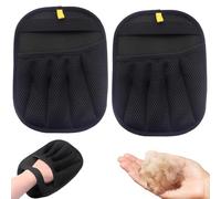 WESUN Pet Hair Removal Glove, Reusable Pet Hair Remover Glove, 2025 New Upgrade Efficient Grooming Gloves for Pet Hair, for Furniture, Carpet, Car Seat, Pet Grooming (2)
