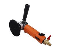 Wet Air Polisher for Stone and Concrete, Pneumatic Tool for Marble Granite Ceramic Polishing with Efficient Dust Control