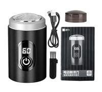 Wet and Dry Men Razors - Pocket Electric Razors, Electric Waterproof Razors for Men | Men Travel esentials for Face Cleaning for Offices, Air Traveling, Business Trips, Camping,