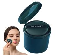 Wet and Dry Powder Puff - Washable Makeup Sponge for Liquid Foundation and Powder, Soft Foundation Applicator with Strap | Reusable Beauty Sponge for Face