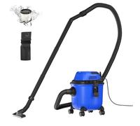 Wet And Dry Vacuum Cleaner 15L with 2m Power Cord, 1.5m Hose, 3 In 1 Powerful Vacuum Cleaner Wet/Dry/Blow, with Crevice Nozzle and Floor Nozzle for Home, Garden, Workshop