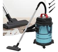 wet and dry vacuum cleaner, 1600W, 20L Wet & Dry Blow Dryer, 3-in-1 Blower Function, 18000pa Suction power, Powerful Industrial Dust Extractor with Stainless Steel Tank for Indoor & Outdoor Cleaning