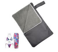 Wet Bag - Absorbent Swim Organizer - Quick-Drying Clothes Organizer,for Men Swimmers Triathletes Fitness Lovers Travelers Divers Beach Gym Travel Poolside Camping Snorkeling Hotel
