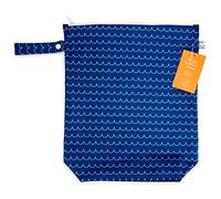 Wet Bag by BBLittles for Baby Cloth Diapers, Swimsuits, Reusable Swim Diapers, Breast Pump Parts or Gym Clothes. Waterproof Wet Dry Bag Material Keeps Things Dry. Keep in Your Diaper Bag or Purse.