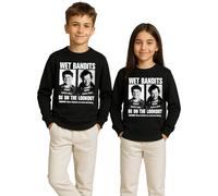 Wet Bandits Harry & Marv Kevin Home Alone Christmas Film Christmas Children's Jumper, black, 152