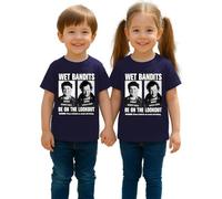 Wet Bandits Harry & Marv Kevin Home Alone Christmas Film Christmas Children's T-Shirt, navy blue, 140