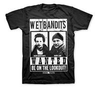 Wet Bandits Wet Bandits Home Alone Kevin Alone to House Men Men T-Shirt Black 3XL