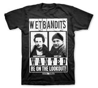 Wet Bandits Wet Bandits Home Alone Kevin Alone to House Men Men T-Shirt Black M