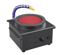 Wet Bench Sander, Electric Knife Sharpening Tool, 350W, 7 Adjustable Speeds, 2000r/min, Forward Reverse Rotation, Water Cooling for Scissors, Metal, Wood, Stone Polishing