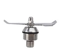 Wet Blade Assembly Blender Blade Assembly Replacement with Widen 2 Leaf Blade Stainless Steel for Blender Juicer Parts