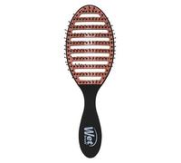 Wet Brush Ceramic Speed Dry Detangler with Heat Resistant Heatflex Bristles and Open Vent Design to Dry Hair Faster, For All Hair Types, Black