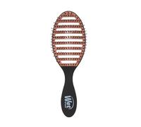 Wet Brush Ceramic Speed Dry Detangler with Heat Resistant Heatflex Bristles and Open Vent Design to Dry Hair Faster, For All Hair Types, Black