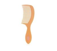 Wet Brush Go Green Treatment Comb Wide Tooth Wave Tooth Design Detangles Pain Free Plant Based Coconut Oil, Beige