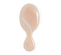 Wet Brush Mini Detangler Hair Brush, Cream (Iridescence Icon), Detangling Travel Hairbrush, Ultra-Soft IntelliFlex Bristles Glide Through Tangles with Ease, Pain-Free, All Hair Types, Limited Edition