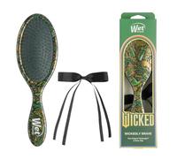 Wet Brush Original Detangler Hair Brush with Hair Bow Accessory, Wicked Elphaba 2.0 Edition - Gentle Detangling