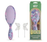 Wet Brush Original Detangler Hairbrush with Accessory, Wicked Glinda 2.0 | IntelliFlex Bristles Glide Through Tangles with Less Pulling, Reduces Hair Breakage, Includes Decorative Hair Accessory