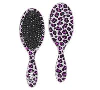 WetBrush Original Detangler Hair Brush with Ulta Soft Intelliflex Bristles to Gently Separate Knots With Ease, Does Not Rip Hair, For All Hair Types, Safari Pink Leopard