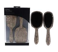 Wet Brush Pro Epic Deluxe Detangler And Shine Kit By For Women - 2 Pc Hair Brush
