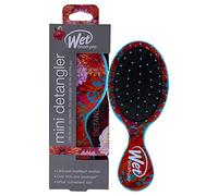 Wet Brush Pro Mini Detangler Brush Hyper Floral - Teal By For Unisex - 1 Pc Hair Brush