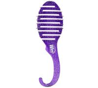 Wet Brush Shower Detangler, Prevents Breakage, Purple Glitter