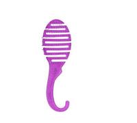 Wet Brush Shower Detangler Purple Glitter