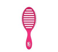 Wet Brush Speed Dry Detangler (Pink)- Ergonomic, Heat Flex Bristles, Blow Dry, Detangling Knots, Snag Anti-Static Brush for All Hair Type