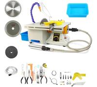 Wet Cutting Polishing Machine with Flexible Shaft for DIY Gem Stone Grinding and Woodworking