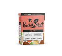Wet Dog Food Taster Pack by Pooch & Mutt For Puppies (New, Improved Recipe), 1x375g