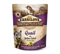 Wet Dog Food VAFO PRAHA s.r.o. Dog carnilove sasz.300 g quails and Yellow Carrot / 12