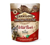 Wet dog food VAFO PRAHA s.r.o. Dog carnilove sasz.300 g wild boar and hip / 12