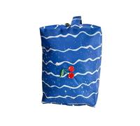 Wet Dry Bag, Wet Bag for Swimsuit Travel Beach Bag, Diaper Bag Toiletry Bag Waterproof Stripe Wave Large Makeup Bag, Zipper Pouch for Women Girls Sister Friends Cute Embroidery Patterns Wet Bag Gifts
